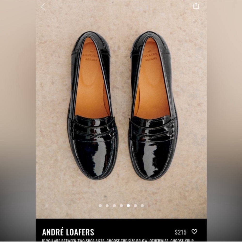 Sezane Black André Loafers